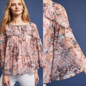 Akemi + Kin floral printed blouse
